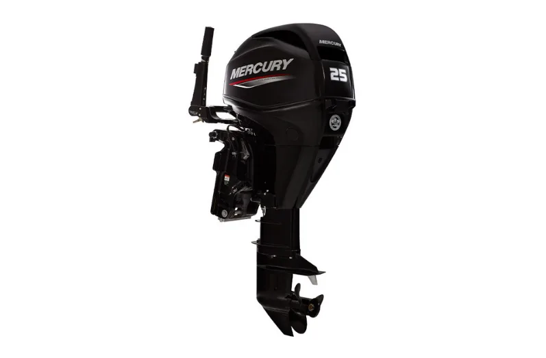 Mercury 25hp EFI Outboard | Tiller, Electric Start, 15" Shaft | 25EH