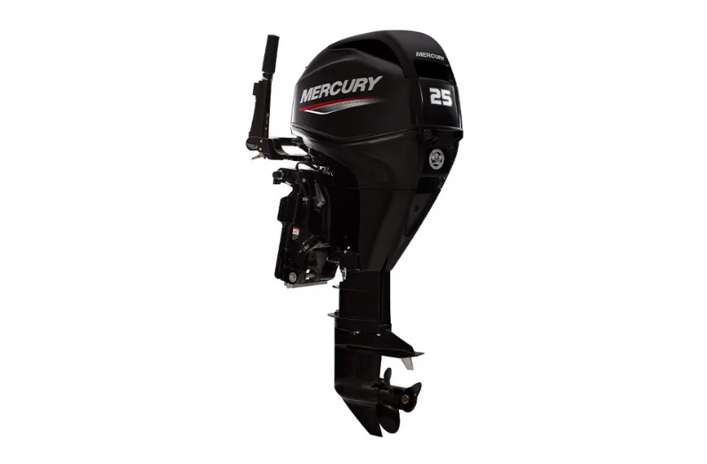 Mercury 25hp EFI Outboard | Tiller, Manual Start, 15" Shaft | 25MH