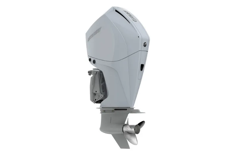 Mercury 250hp White Outboard | Remote Mechanical, Electric Start, 20" Shaft | 250L