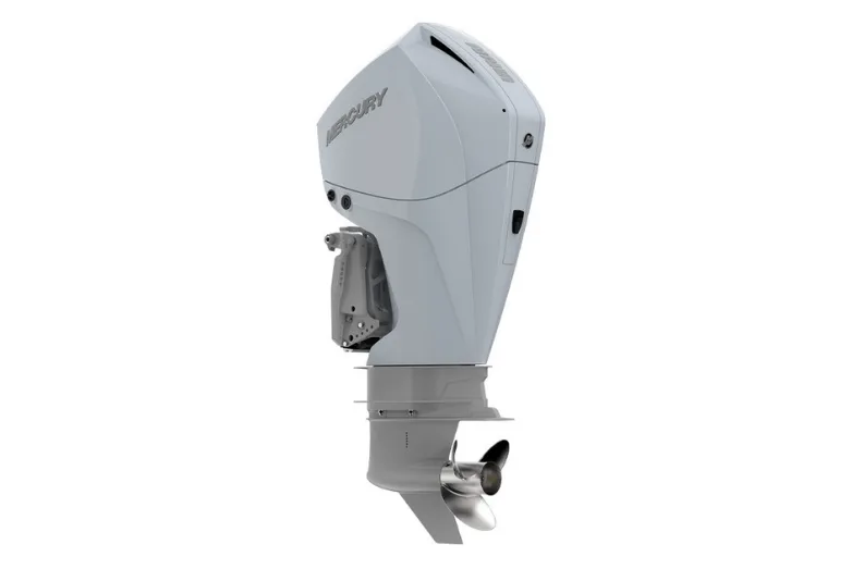Mercury 225hp White Outboard | Remote Mechanical, Electric Start, 30" Shaft | 225XXL