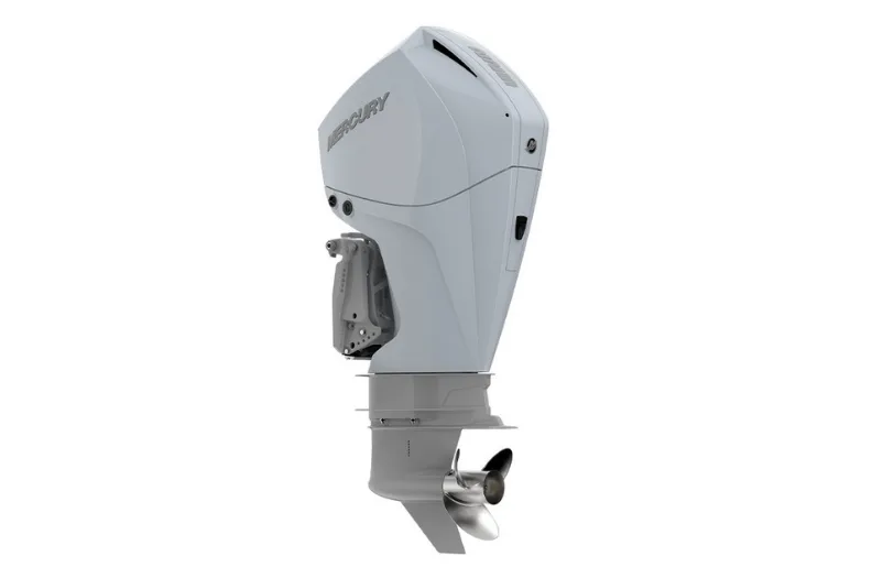 Mercury 225hp White Outboard | Remote Mechanical, Electric Start, 20" Shaft | 225L