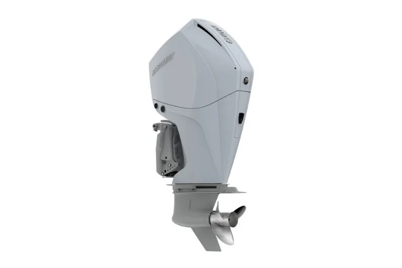 Mercury 250hp White DTS | Digital Throttle and Shift, Electric Start, 30" Shaft, Counter Rotation | 250CXXL