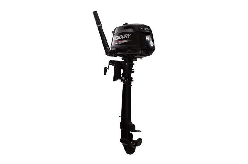 Mercury 5hp Sail Power Outboard | Tiller, Manual Start, 20" Shaft | 5MLHA