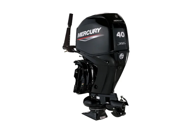 Mercury 40hp Jet Outboard | Tiller, Electric Start, 15" Shaft | 40ELHPT